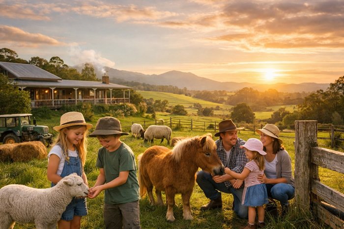 Discover the Charm of Farm Stay Holidays in Victoria