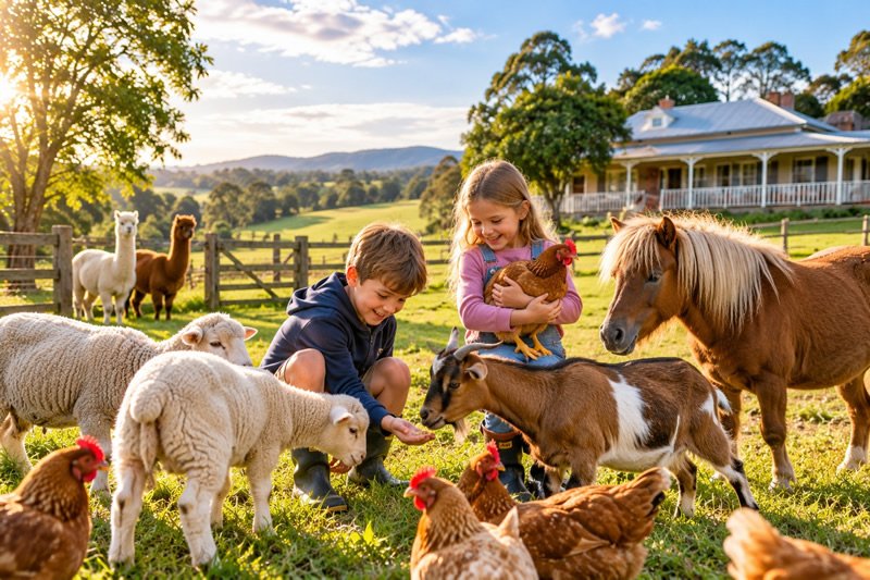 Why Kids Love Farm Stays